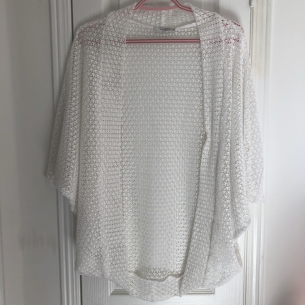 White Cardigan